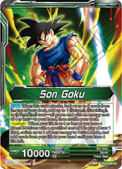 Son Goku // SS Son Goku, Beginning of a Legend (SLR) (BT24-055) [Beyond Generations] | Amazing Games TCG