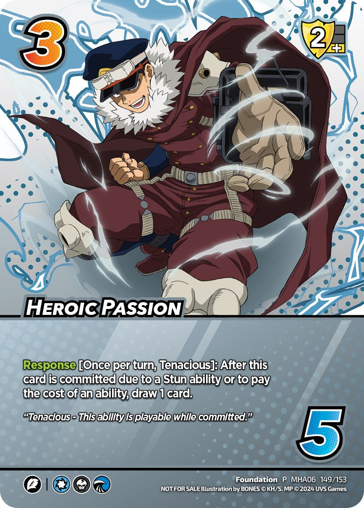 Heroic Passion (February LGS Promo) [Miscellaneous Promos] | Amazing Games TCG