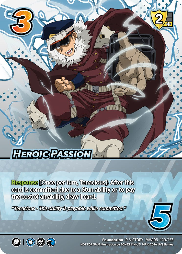 Heroic Passion (February LGS Victory Promo) [Miscellaneous Promos] | Amazing Games TCG