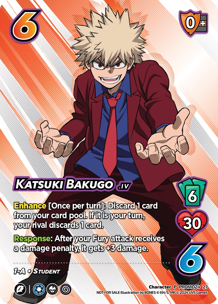 Katsuki Bakugo (Season 1 Local Qualifier Promo) [Miscellaneous Promos] | Amazing Games TCG