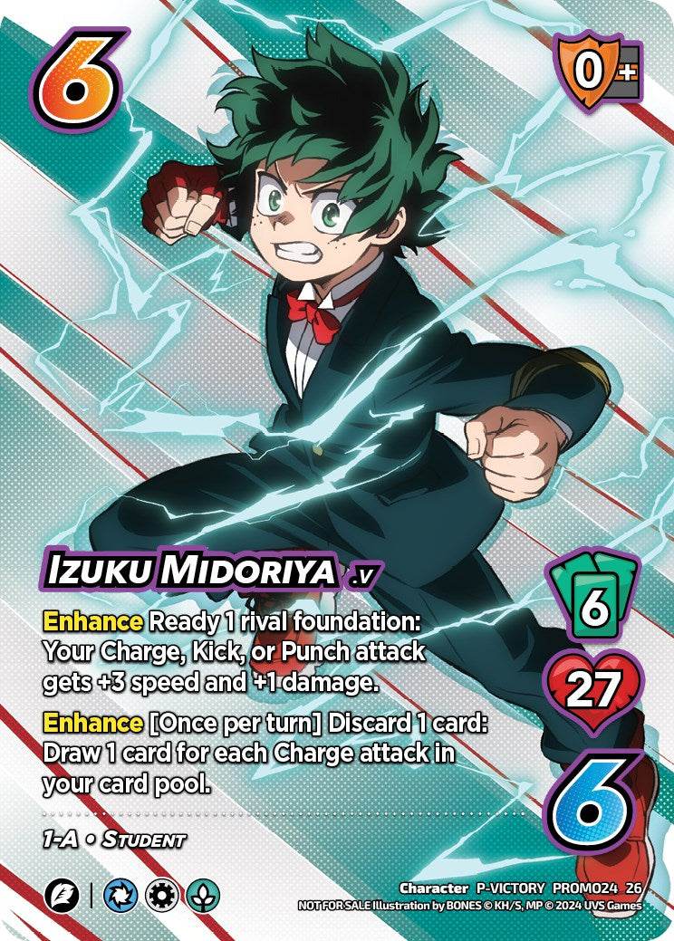 Izuku Midoriya (Season 1 Local Qualifier Promo) [Miscellaneous Promos] | Amazing Games TCG