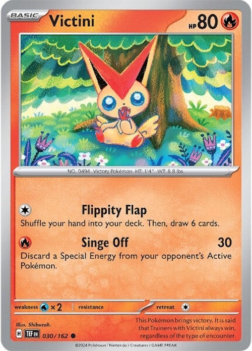 Victini (030/162) [Scarlet & Violet: Temporal Forces] | Amazing Games TCG