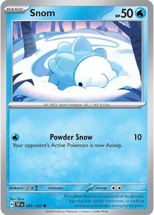 Snom (045/162) [Scarlet & Violet: Temporal Forces] | Amazing Games TCG