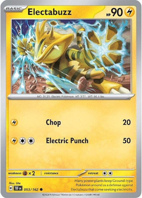 Electabuzz (053/162) [Scarlet & Violet: Temporal Forces] | Amazing Games TCG