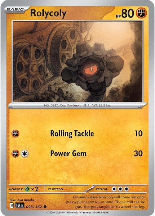 Rolycoly (093/162) [Scarlet & Violet: Temporal Forces] | Amazing Games TCG