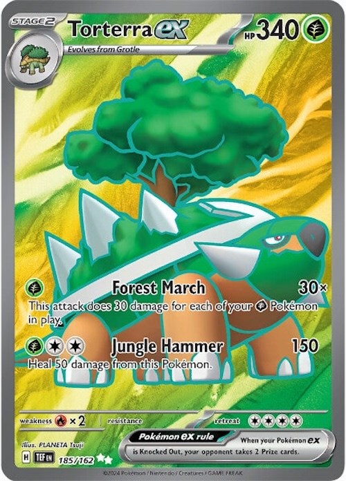 Torterra ex (185/162) [Scarlet & Violet: Temporal Forces] | Amazing Games TCG