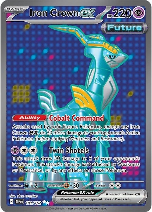 Iron Crown ex (191/162) [Scarlet & Violet: Temporal Forces] | Amazing Games TCG