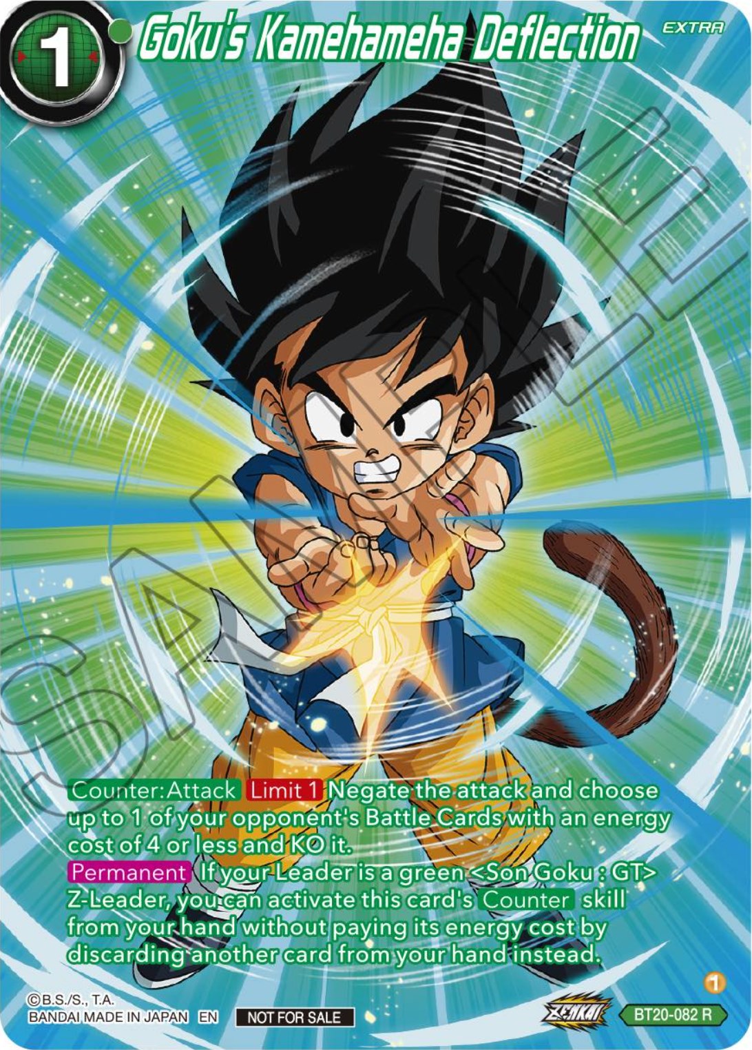 Goku's Kamehameha Deflection (Premium Alt-Art Card Set 2024 Vol.1) (BT20-082) [Promotion Cards] | Amazing Games TCG