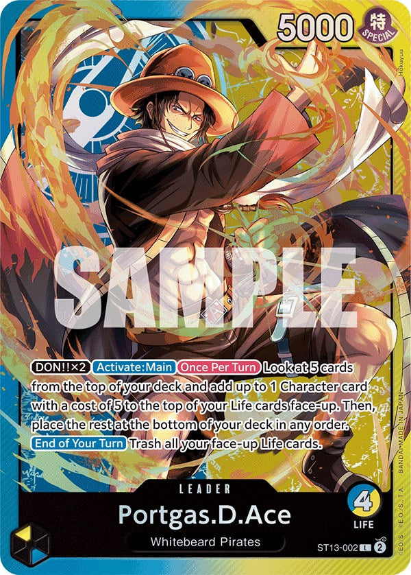 Portgas.D.Ace [Ultra Deck: The Three Brothers] | Amazing Games TCG