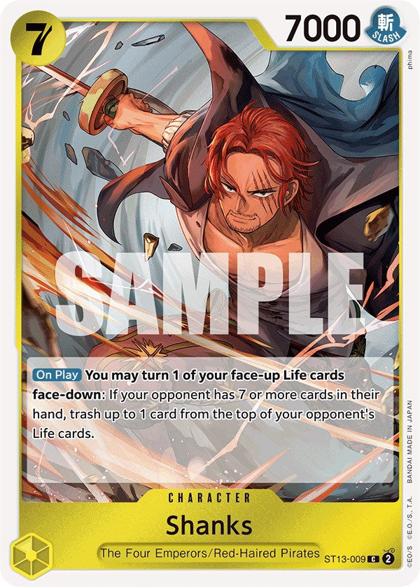 Shanks [Ultra Deck: The Three Brothers] | Amazing Games TCG