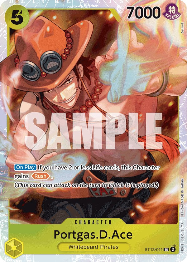 Portgas.D.Ace [Ultra Deck: The Three Brothers] | Amazing Games TCG