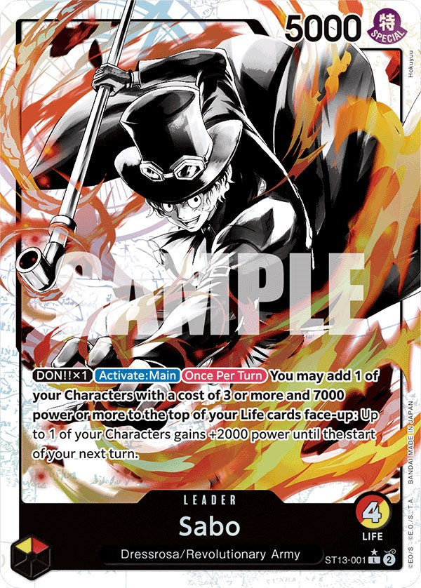 Sabo (Parallel) [Ultra Deck: The Three Brothers] | Amazing Games TCG