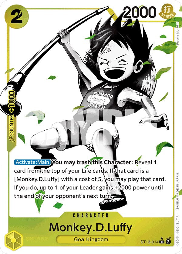 Monkey.D.Luffy (Parallel) [Ultra Deck: The Three Brothers] | Amazing Games TCG