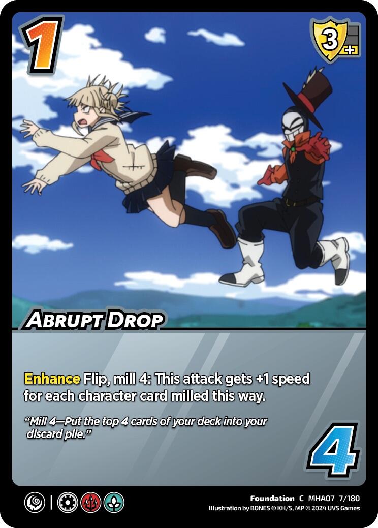 Abrupt Drop [Girl Power] | Amazing Games TCG