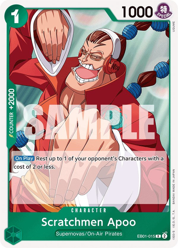 Scratchmen Apoo [Extra Booster: Memorial Collection] | Amazing Games TCG