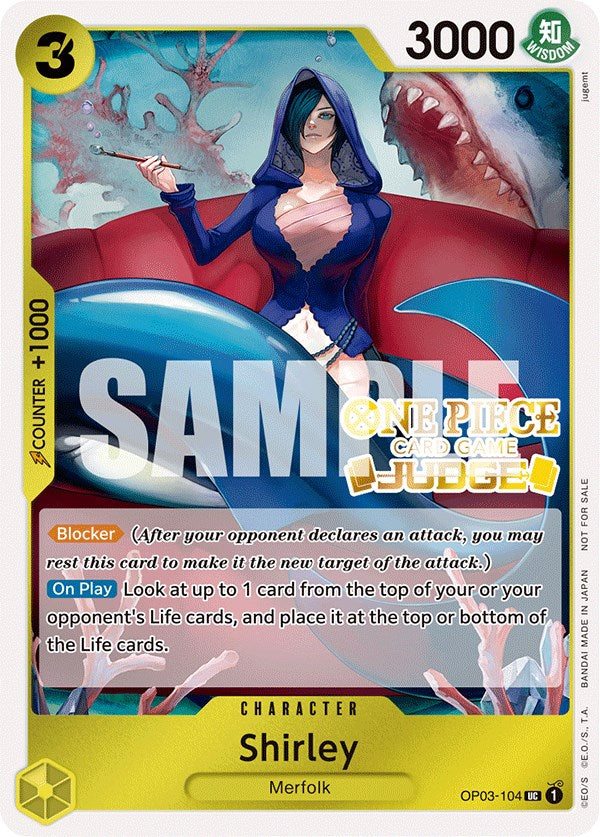 Shirley (Judge Pack Vol. 3) [One Piece Promotion Cards] | Amazing Games TCG