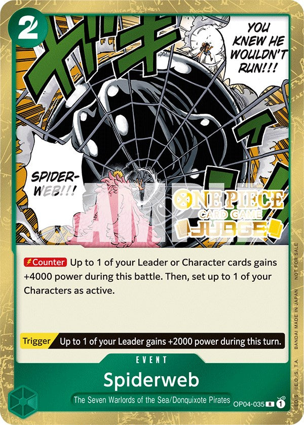 Spiderweb (Judge Pack Vol. 3) [One Piece Promotion Cards] | Amazing Games TCG