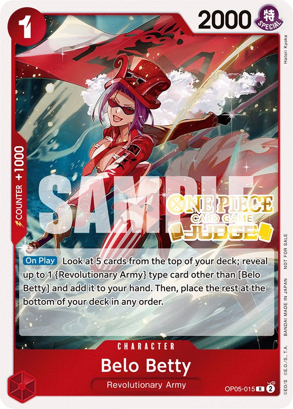 Belo Betty (Judge Pack Vol. 3) [One Piece Promotion Cards] | Amazing Games TCG