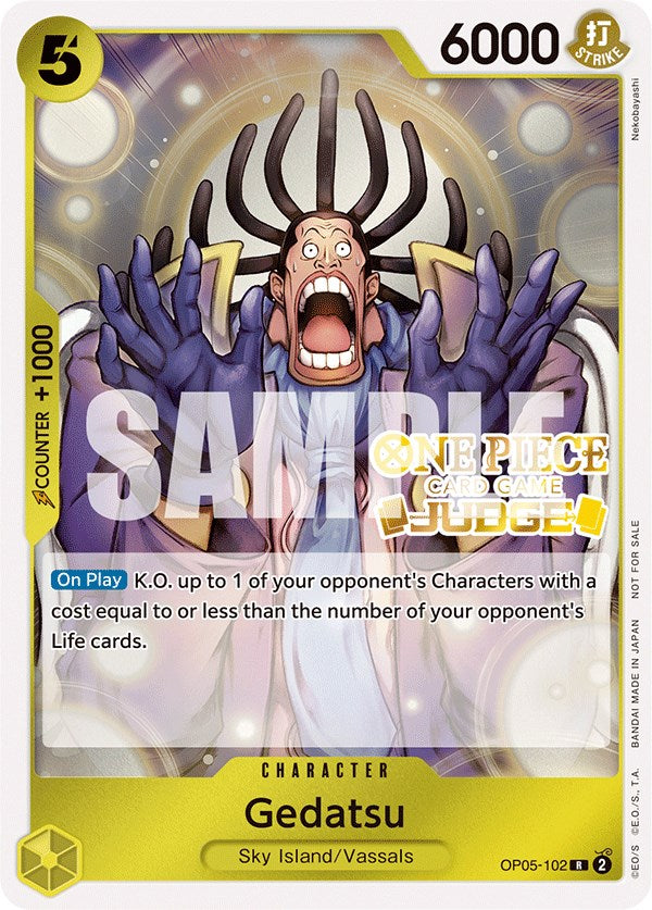 Gedatsu (Judge Pack Vol. 3) [One Piece Promotion Cards] | Amazing Games TCG
