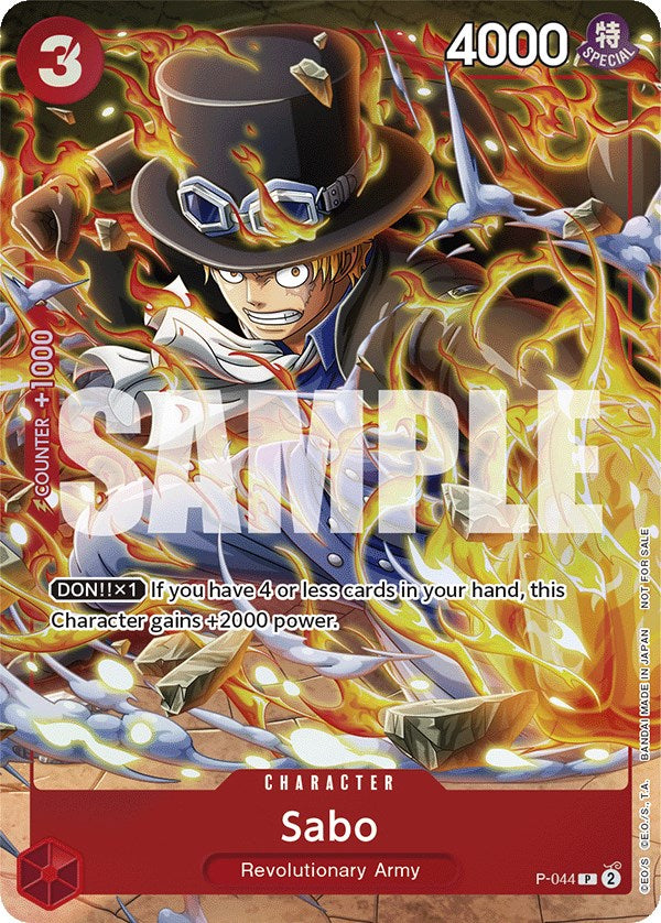 Sabo (Event Pack Vol. 4) [One Piece Promotion Cards] | Amazing Games TCG