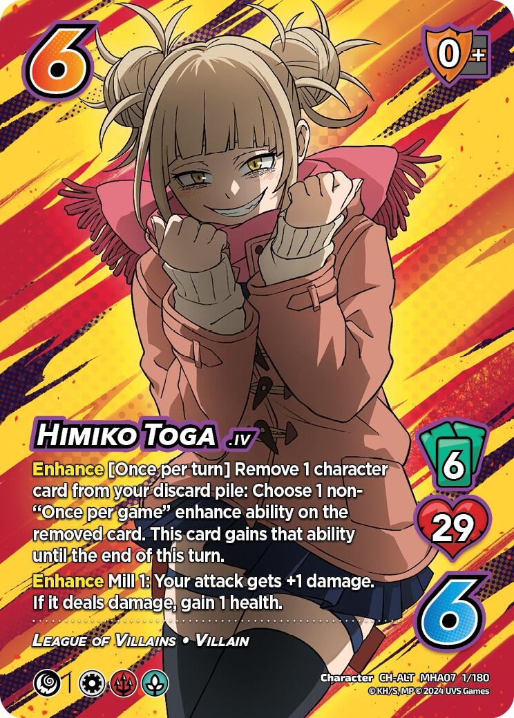 Himiko Toga (Alternate Art) [Girl Power] | Amazing Games TCG