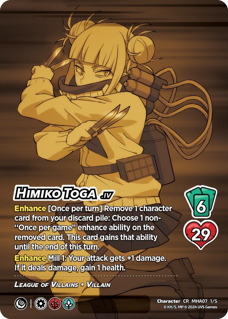 Himiko Toga (Serial Numbered) [Girl Power] | Amazing Games TCG