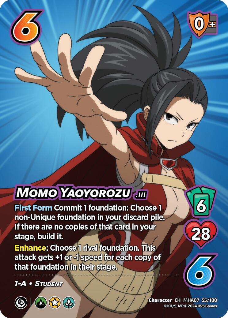 Momo Yaoyorozu [Girl Power] | Amazing Games TCG