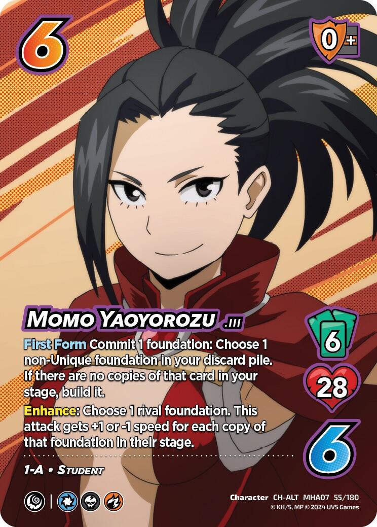 Momo Yaoyorozu (Alternate Art) [Girl Power] | Amazing Games TCG