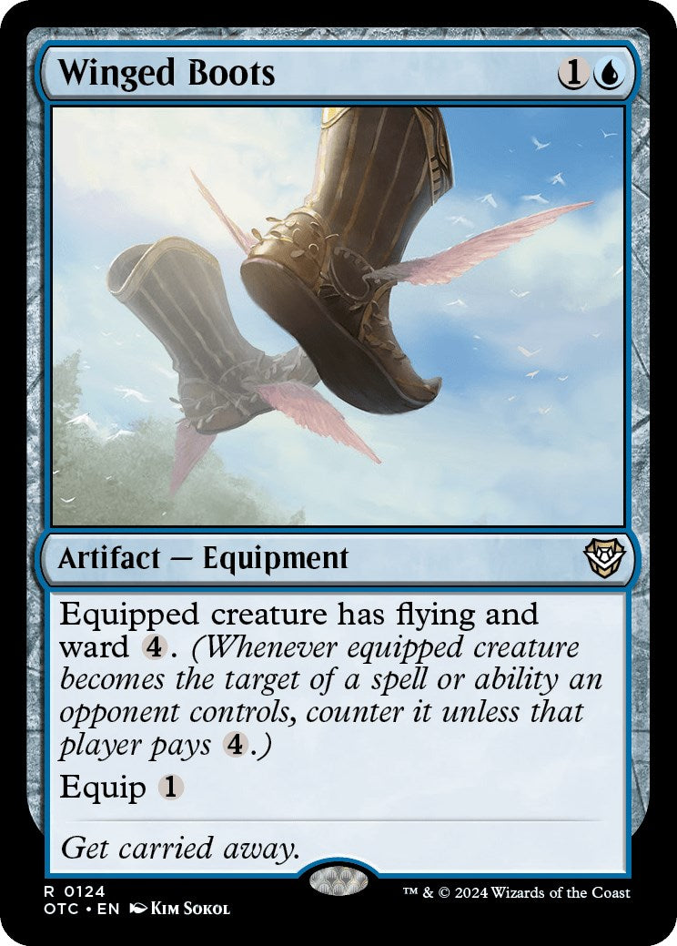 Winged Boots [Outlaws of Thunder Junction Commander] | Amazing Games TCG