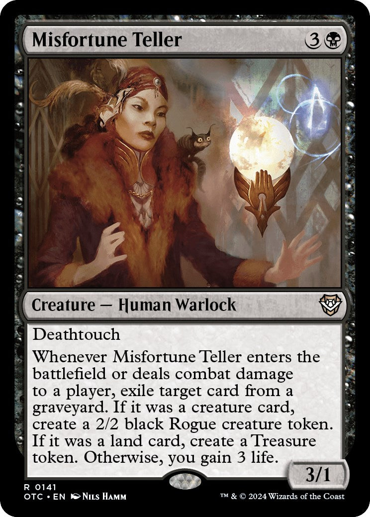 Misfortune Teller [Outlaws of Thunder Junction Commander] | Amazing Games TCG