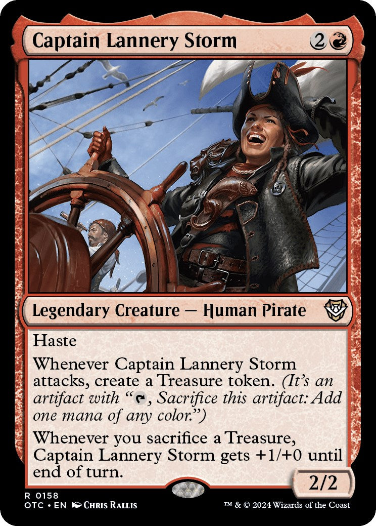 Captain Lannery Storm [Outlaws of Thunder Junction Commander] | Amazing Games TCG