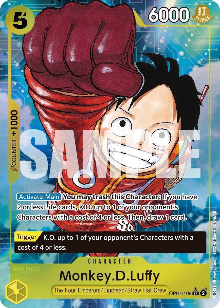 Monkey.D.Luffy (109) (Parallel) [500 Years in the Future] | Amazing Games TCG