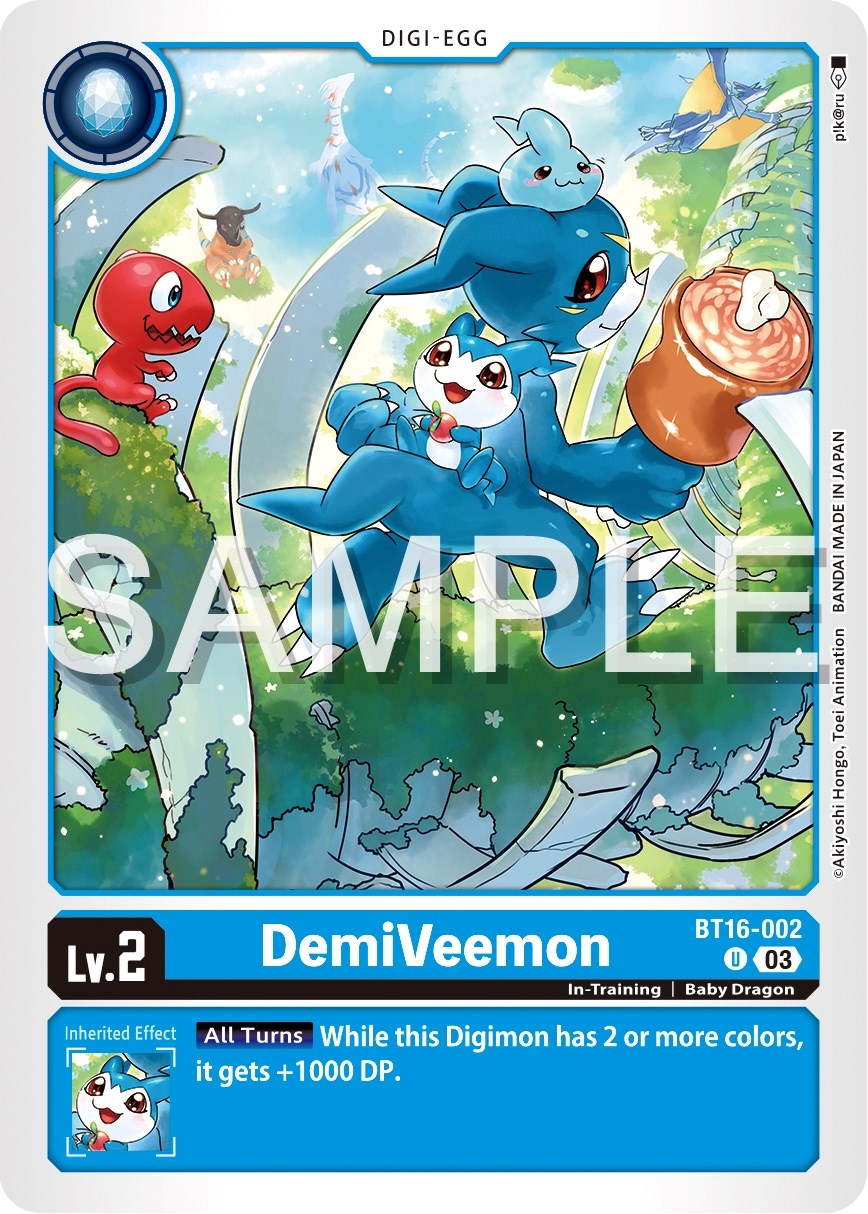 DemiVeemon [BT16-002] [Beginning Observer] | Amazing Games TCG