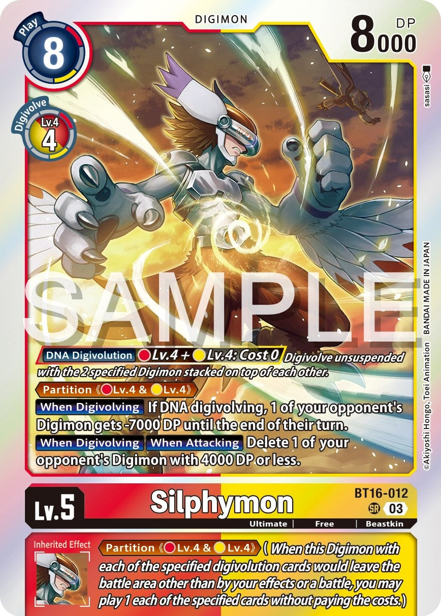 Silphymon [BT16-012] [Beginning Observer] | Amazing Games TCG