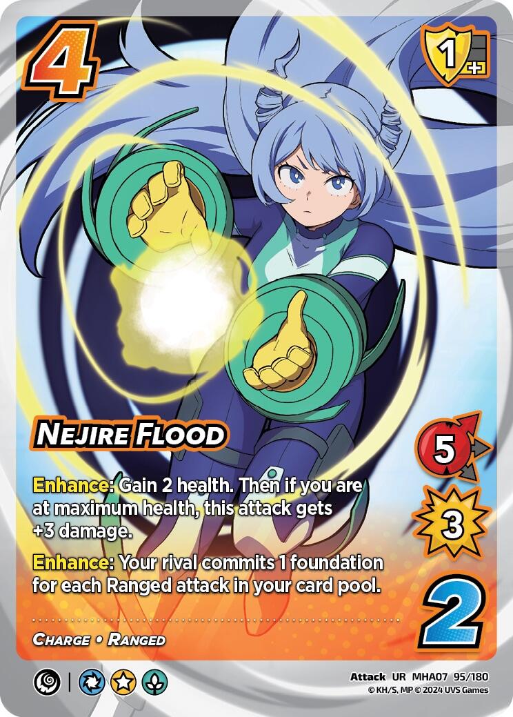 Nejire Flood [Girl Power] | Amazing Games TCG