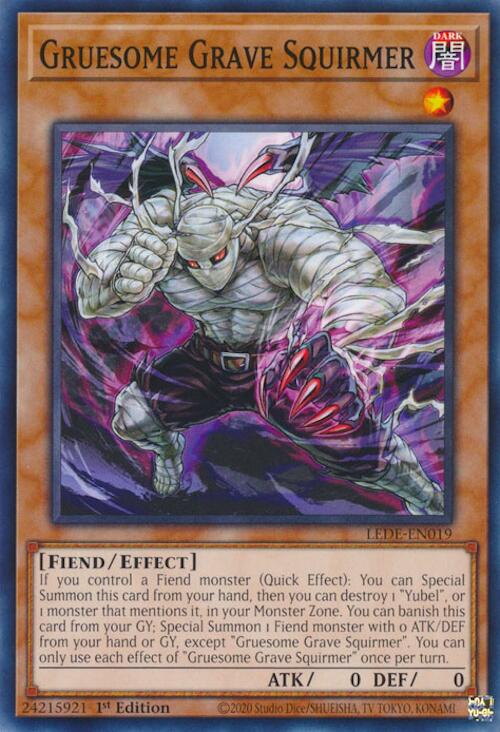 Gruesome Grave Squirmer [LEDE-EN019] Common | Amazing Games TCG