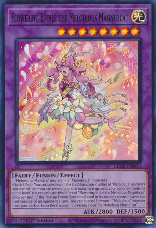 Flowering Etoile the Melodious Magnificat [LEDE-EN036] Super Rare | Amazing Games TCG