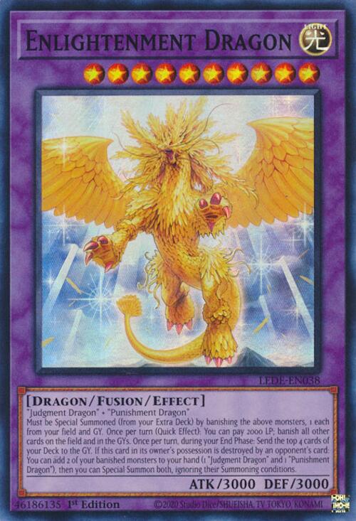 Enlightenment Dragon [LEDE-EN038] Super Rare | Amazing Games TCG