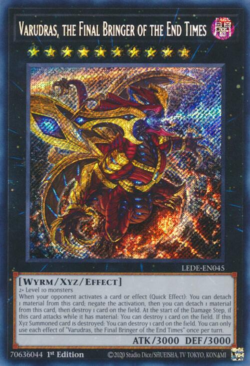 Varudras, the Final Bringer of the End Times [LEDE-EN045] Secret Rare | Amazing Games TCG