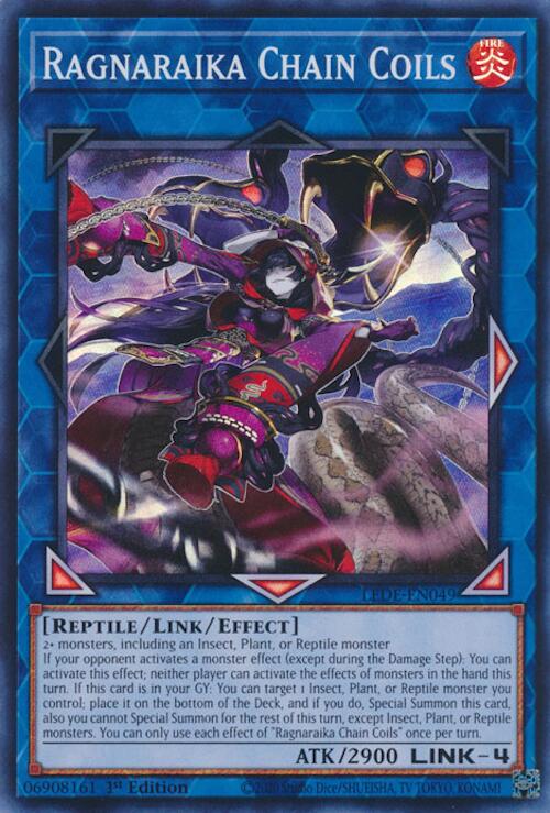 Ragnaraika Chain Coils [LEDE-EN049] Super Rare | Amazing Games TCG