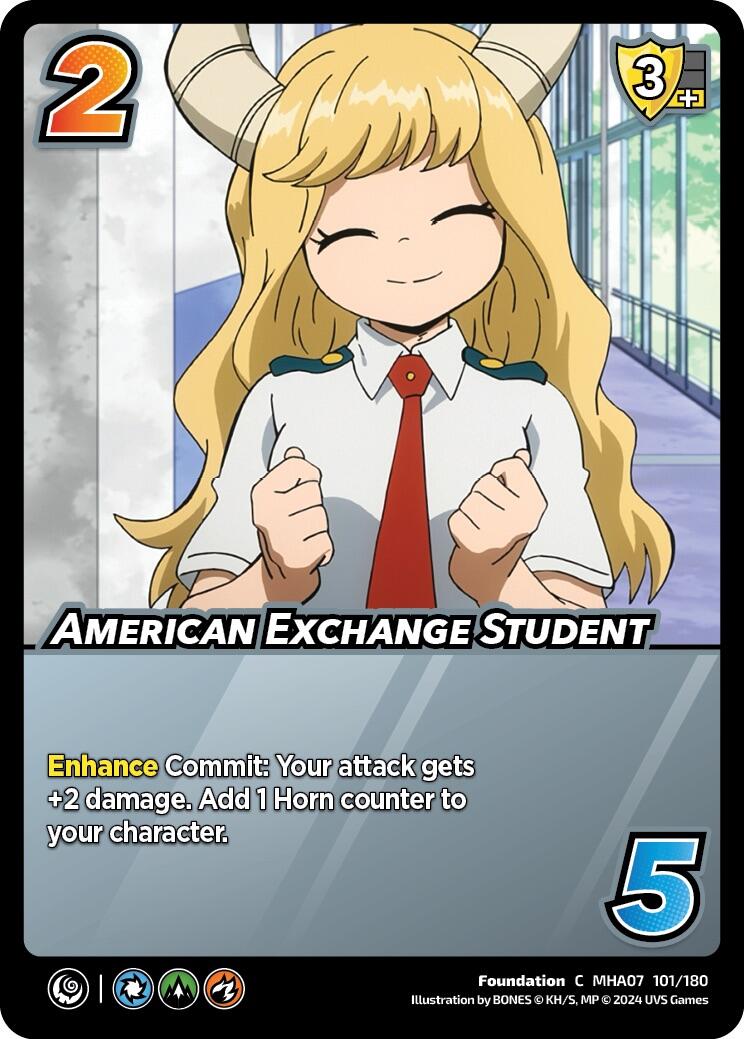 American Exchange Student [Girl Power] | Amazing Games TCG