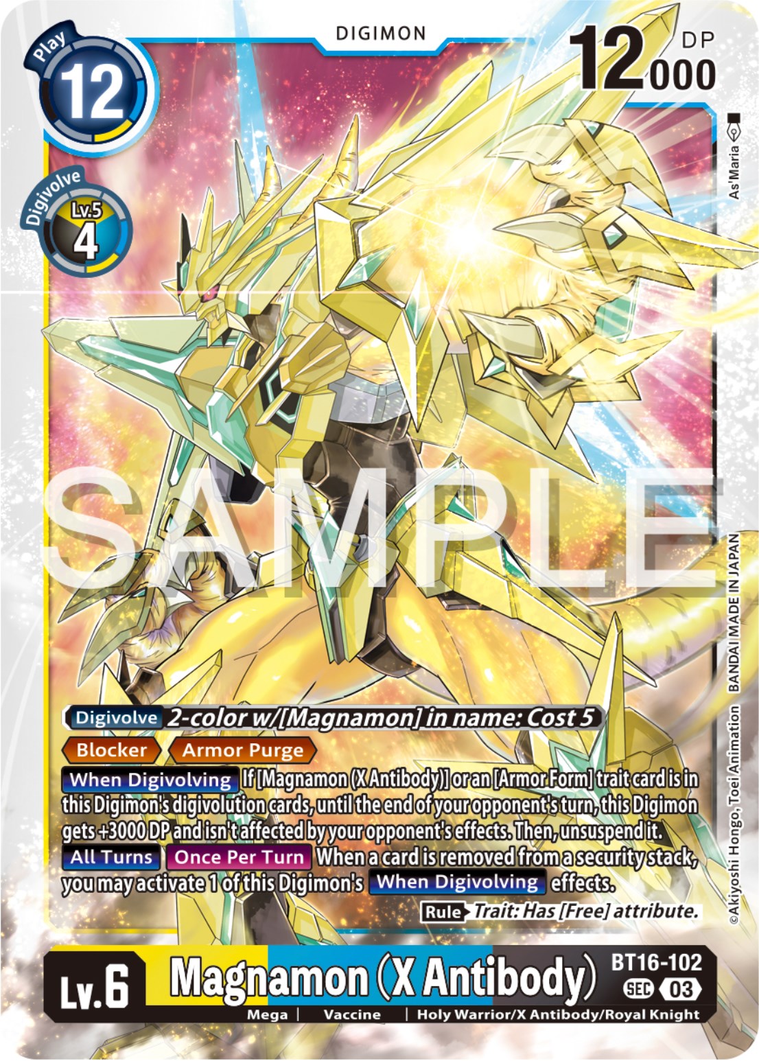 Magnamon (X Antibody) [BT16-102] [Beginning Observer] | Amazing Games TCG