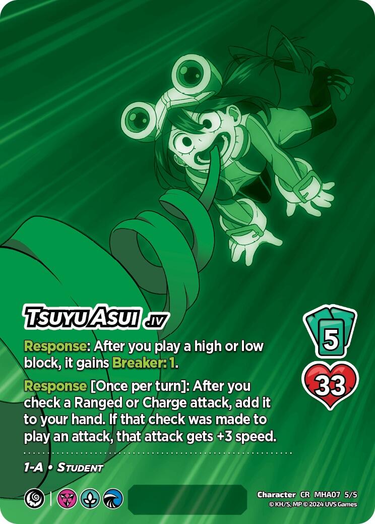 Tsuyu Asui (Serial Numbered) [Girl Power] | Amazing Games TCG