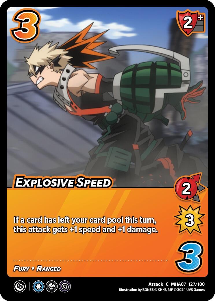 Explosive Speed [Girl Power] | Amazing Games TCG