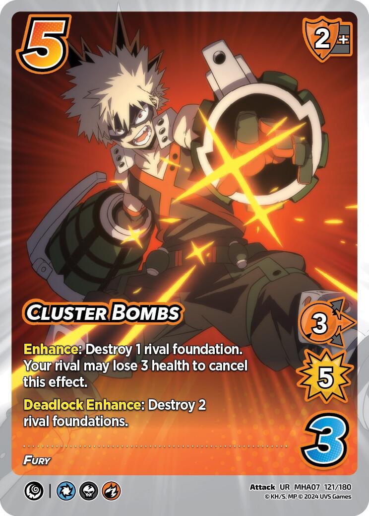 Cluster Bombs [Girl Power] | Amazing Games TCG