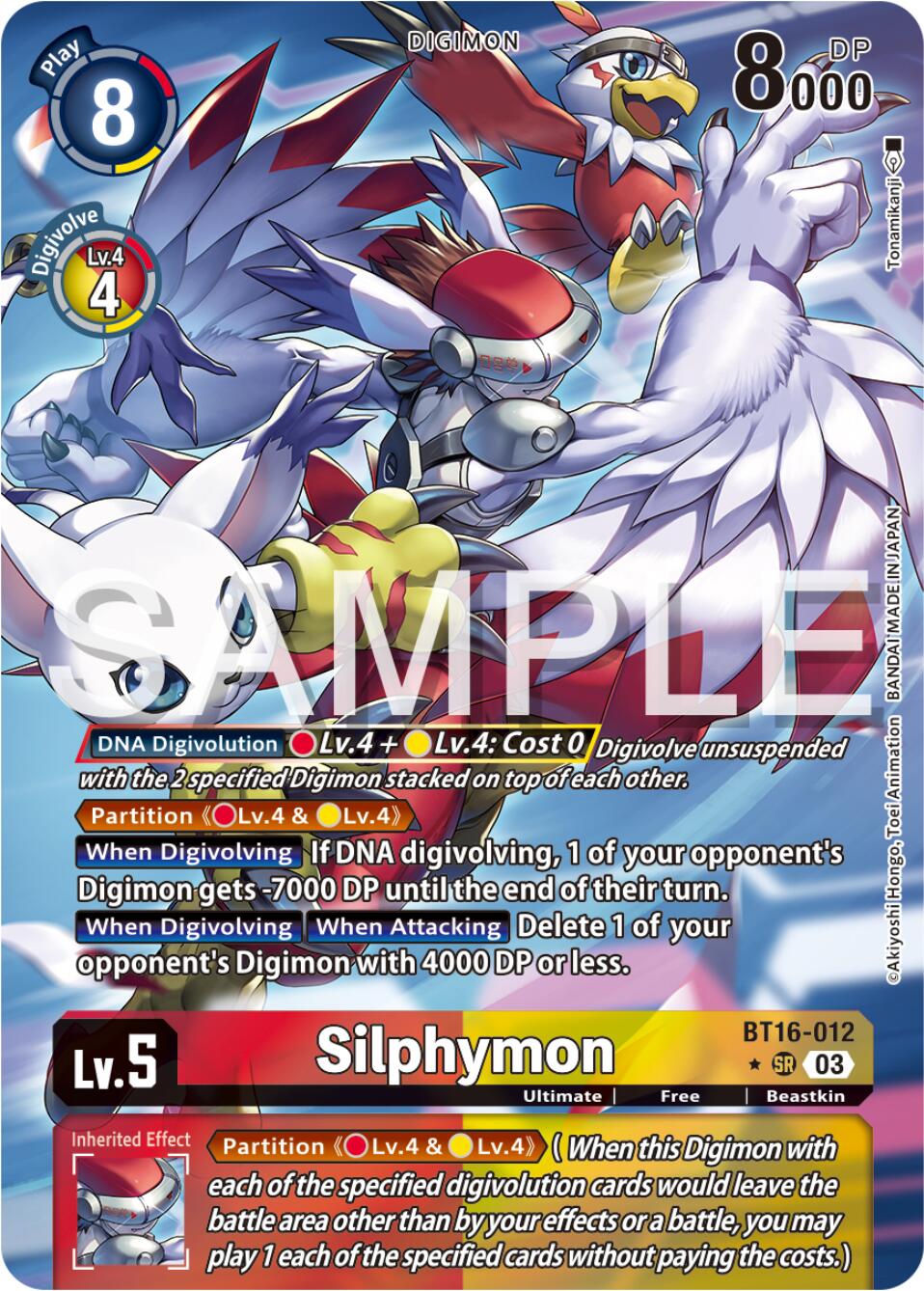 Silphymon [BT16-012] (Alternate Art) [Beginning Observer] | Amazing Games TCG