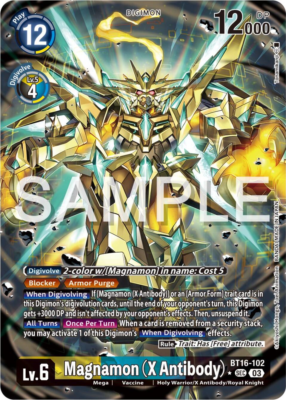 Magnamon (X Antibody) [BT16-102] (Alternate Art) [Beginning Observer] | Amazing Games TCG