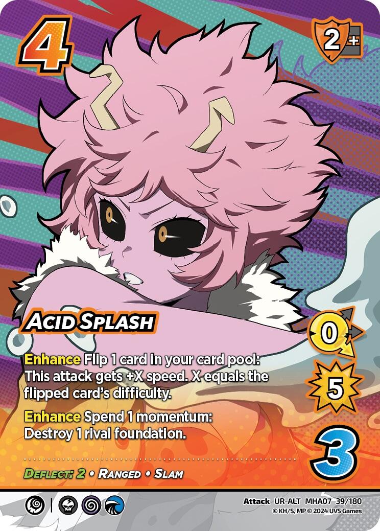 Acid Splash (Alternate Art) [Girl Power] | Amazing Games TCG