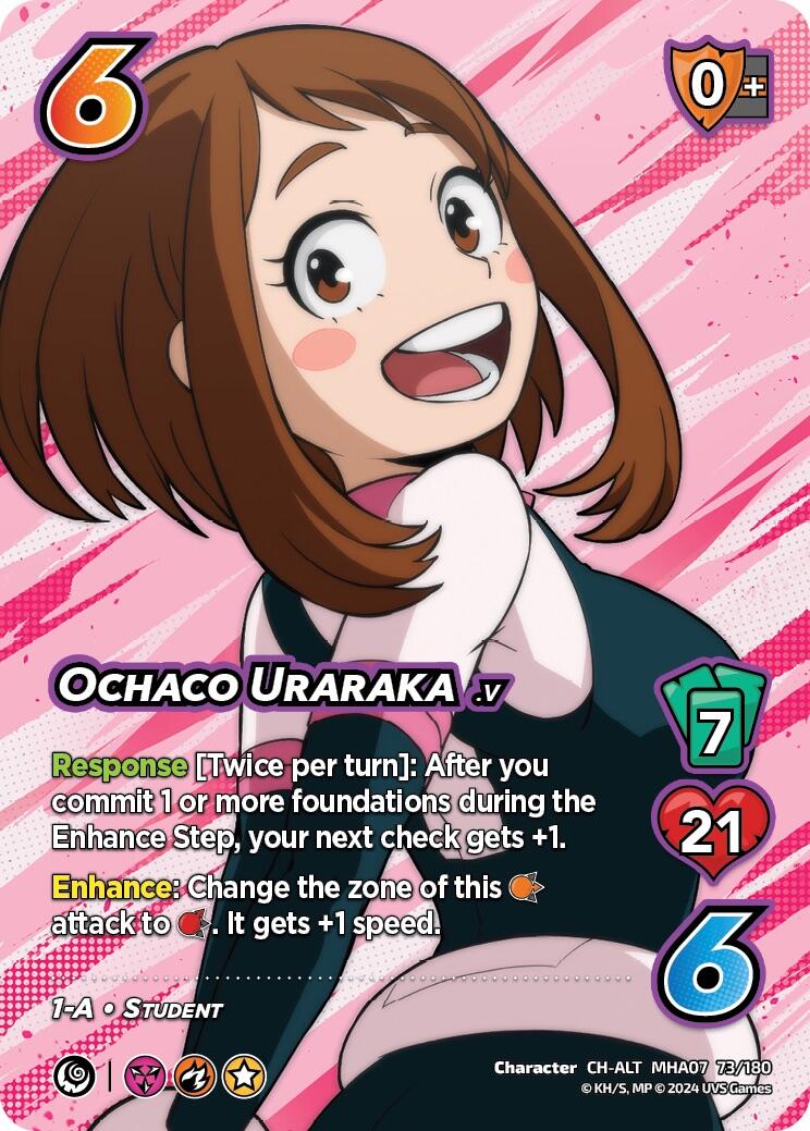 Ochaco Uraraka (Alternate Art) [Girl Power] | Amazing Games TCG