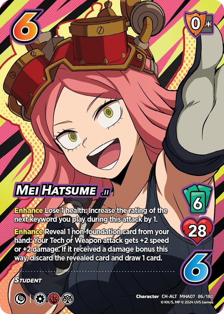 Mei Hatsume (Alternate Art) [Girl Power] | Amazing Games TCG